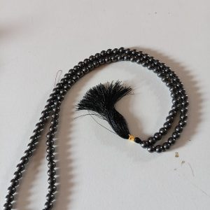 Black Onyx Crystal Beads Jap Mala